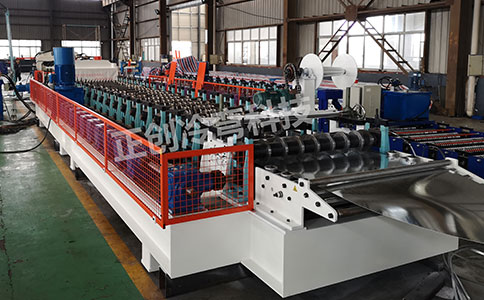 拼裝式涵洞波紋板冷彎成型機 拼裝式涵洞波紋板冷彎成型機