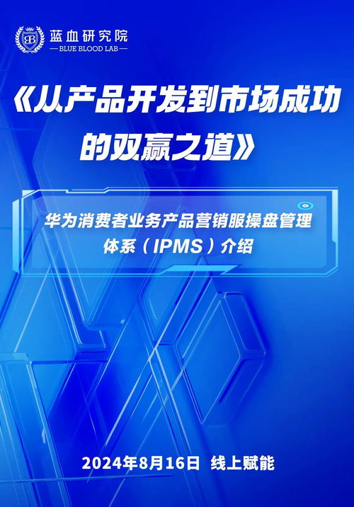 華為手機產品開發到市場成功的IPMS體系與網絡技術開發及信息咨詢的融合